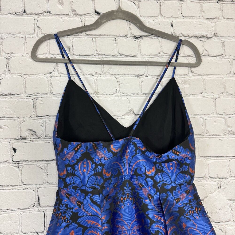 Free People Navy Floral Mini Dress - Picture 9 of 12